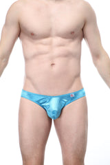 PetitQ Bikini Murlin Satin Turquoise