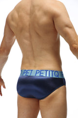 Slip Maxou Satin Marine