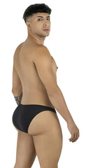 Black briefs candyMan 99928 bikini with smooth form-fitting design for comfortable everyday wear