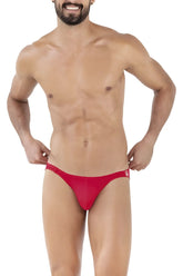 Red men’s briefs clever 1608 beatnik bikini in smooth, form-fitting fabric for comfortable everyday wear