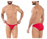 Red men’s briefs clever 1608 beatnik bikini color red with snug fit and smooth fabric for comfortable wear