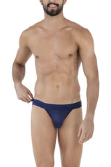 Navy blue clever 1627 deseo bikini briefs with smooth form-fitting fabric and subtle elastic waistband