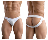 White clever brand briefs in beige with a supportive contoured design and smooth fabric for comfortable wear