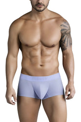 Light blue clever 1751 craftiness trunks with contoured design and embroidered waistband for men