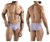 Lavender colored clever 1776 venecia briefs with a smooth, form fitting design for men