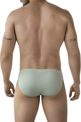 Light green textured briefs clever 2014 reto briefs color green made from soft breathable fabric for everyday comfort