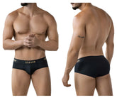 Black clever 2028 valladolid briefs with gold logo waistband designed for comfortable everyday wear