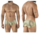Men’s metallic gold patterned briefs clever 2061 diamond trunks designed for style and comfort