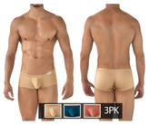 Beige clever 229941 men’s briefs with smooth form-fitting design and subtle brand tag at the waistband