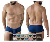 Navy blue seamless briefs from clever 229957 12pk australian latin trunks multi-colored collection for comfortable wear