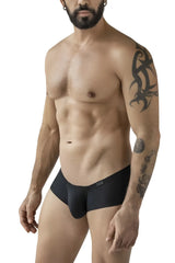 Black men’s briefs clever 229965 3pk australian latin trunks with smooth fit multicolored waistband tag