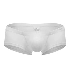 White clever 2373 australian latin boxer briefs with smooth seamless design and elastic waistband