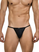 Black mesh clever 26058 eos thong with a thin waistband offering bold and breathable sophistication