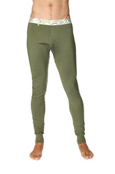Pantalon de yoga thermique Crosstrain (vert forêt tropicale)