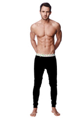 Pantalon de yoga thermique Crosstrain (noir uni)