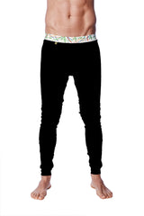 Pantalon de yoga thermique Crosstrain (noir uni)