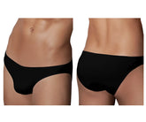 Black doreanse 1281-blk hang-loose bikini brief with smooth form-fitting design for comfortable wear