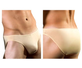 Doreanse 1281-TAN hang-loose bikini brief in tan with a seamless smooth form-fitting design