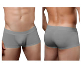 Doreanse 1760-gry gray low-rise men’s briefs with smooth form-fitting design and elastic waistband