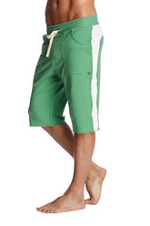 Eco-Track Short (Vert bambou et blanc)