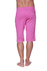 Edge eco-track short solid berry pink athletic shorts with elastic waistband and side pockets for activewear