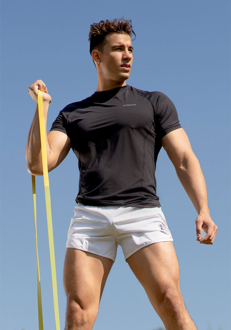 Ergowear Built In X4D Bikini Mesh Underwear GYM Shorts White EW1070 EGSXS9W Size M Ergowear Built In X4D Bikini Mesh Underwear GYM Shorts White EW1070 EGSXS9W Size M