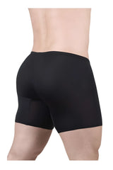 Black ergowear ew1702 x4d boxer briefs back view with smooth stretchy fabric and subtle seam detail
