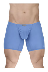 Light blue cotton ergoWear ew1733 feel gr8 men’s boxer briefs with supportive pouch and elastic waistband