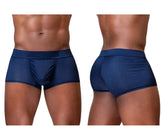 Navy blue patterned men’s briefs ergonomicswear ew1752 feel se trunks designed for comfort and support