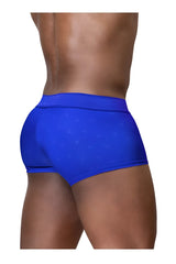 Ergowear ew1756 feel se trunks royal blue men’s briefs with subtle textured pattern for comfortable support