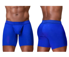 Ergowear ew1757 feel se royal blue men’s boxer briefs with subtle dotted pattern and snug form-fitting design