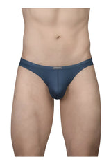 ErgoWear ew1797 x4d se thongs in sea blue feature form-fitting, smooth, stretchy fabric with a subtle waistband tag