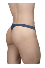 Navy blue ergoWear ew1797 x4d se thong made of smooth stretchable fabric with narrow waistband and minimal coverage