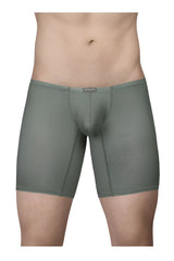 Olive green ergo wear ew1804 x4d se boxer briefs with contoured design and elastic waistband seamless fit