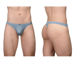 ErgoWear ew1805 x4d se light blue men’s thong with smooth fabric finish and minimalistic form-fitting design