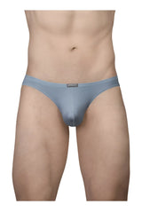 Light blue form-fitting men’s briefs by Ergowear ew1806 x4d se made of smooth stretchy fabric with subtle waistband tag