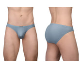 Ergowear ew1806 x4d se bikini seamless briefs in stone blue with subtle elastic waistband and minimalistic design