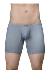 Ergo wear ew1808 x4d se stone blue men’s boxer briefs with textured fabric and snug form-fitting design