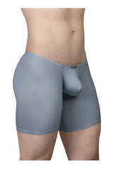 Ergo wear ew1808 x4d se boxer briefs in stone blue gray mesh with supportive pouch design for comfort and support