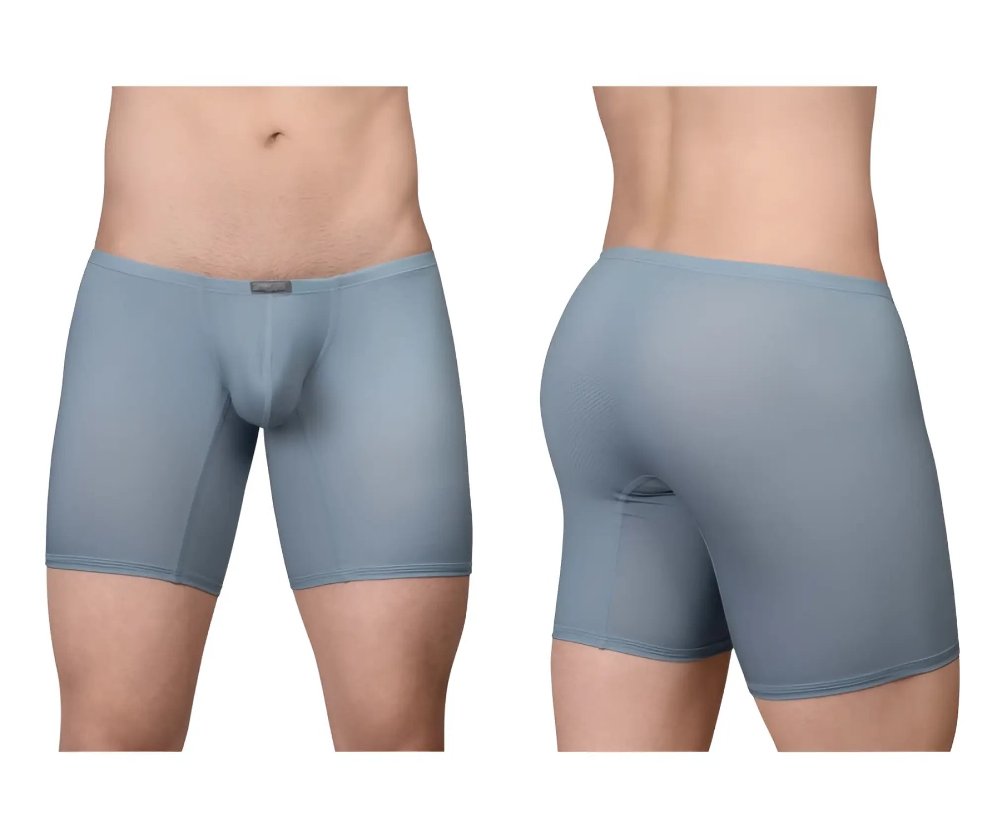 Light blue form-fitting ergoWear ew1808 x4d se boxer briefs with subtle texture and small waistband brand tag