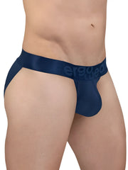 Navy blue ergoWear ew1813 max bold se bikini briefs made of smooth stretchable fabric with subtle logo on waistband