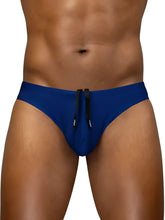 Royal blue ergo wear ew1832 x4d sw swim thongs with black drawstrings for comfortable beach wear