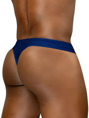 Blue indigo ergoWear ew1832 x4d sw swim thong with smooth fitted design showing front side