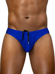 Vibrant royal blue ergoWear ew1835 x4d sw swim bikini with black drawstring ties in skydiver color