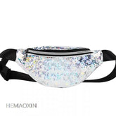 Holografische Bauchtasche