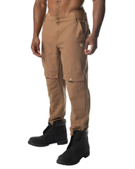 Forge pant tan cargo pants with multiple pockets and durable fabric finish for rugged outdoor use