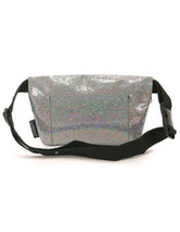 GLITZER-ULTRASCHLANKE BAUCHTASCHE