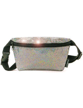 GLITZER-ULTRASCHLANKE BAUCHTASCHE