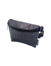 GLITZER-ULTRASCHLANKE BAUCHTASCHE