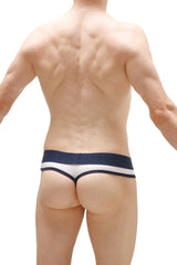 Navy blue and white striped briefs g-string grigny white with a sleek modern design comfortable for daily wear